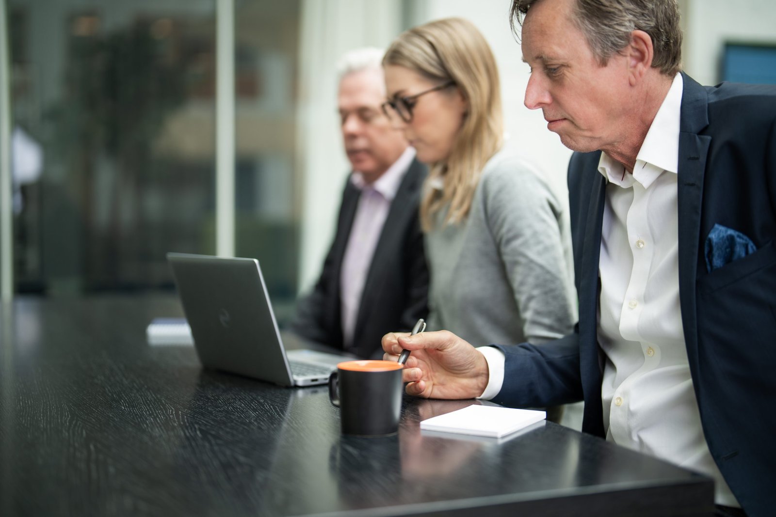Håkan Malmberg med kollegor på AdWise